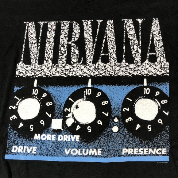 Nirvana Kurt Cobain 2006 Equalizer More Drive Tee - Picture 3 of 5